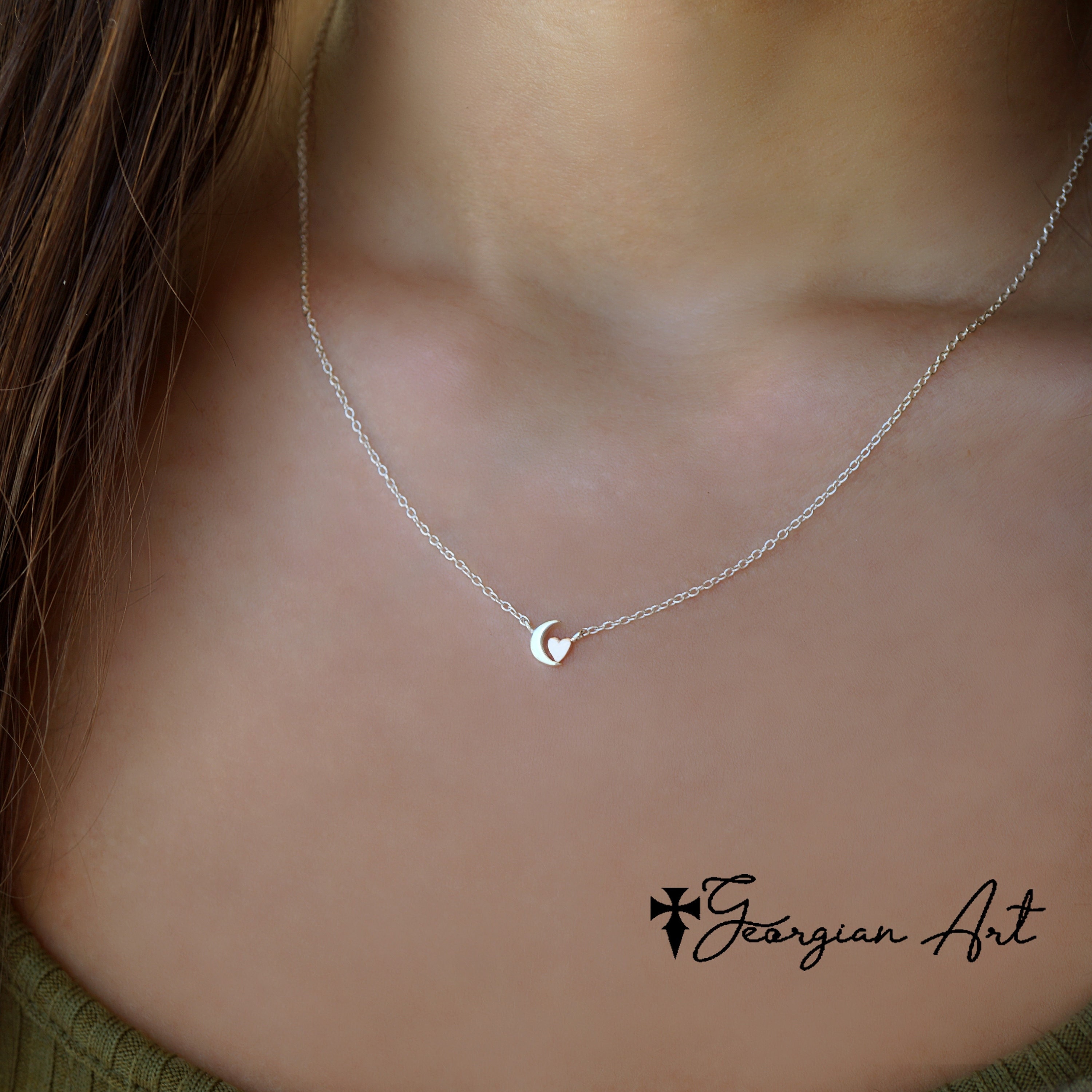 Diamond Moon & Star Necklace – flyinglizard