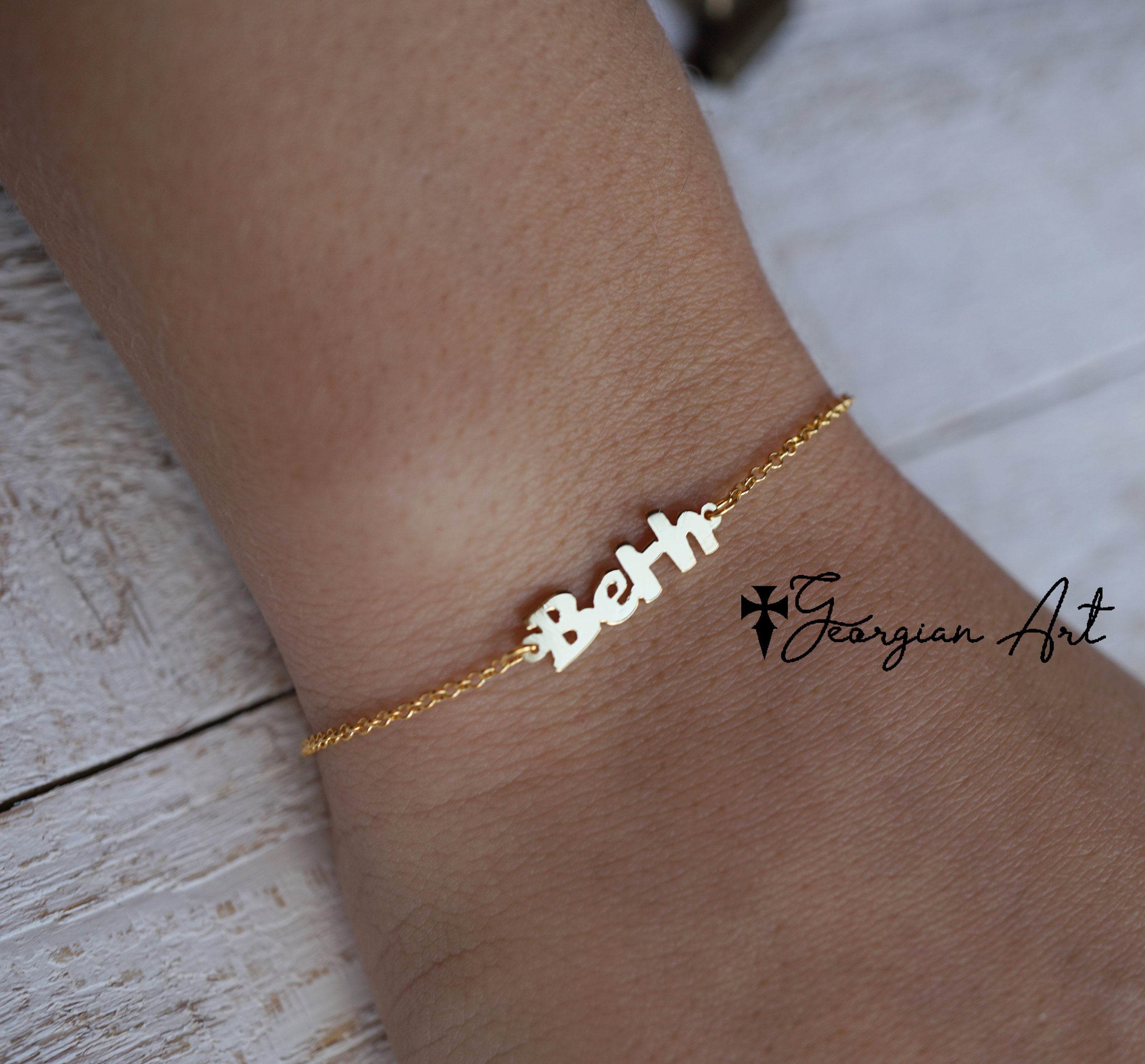 White Gold Children Bracelets Etsy Singapore