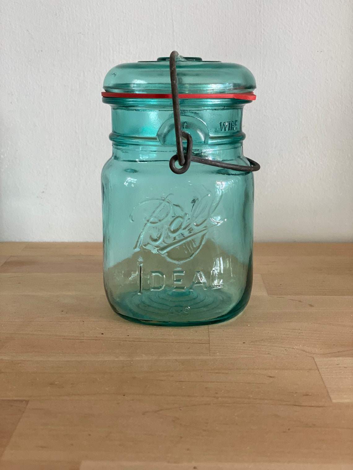 Vintage 1976 Ball Blue Bicentennial Mason Canning Jar Metal Etsy