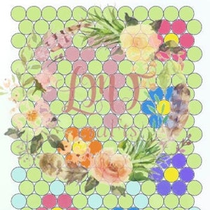 Mother&#39;s Day &quot;MOM&quot; Rhinestone Pen Template