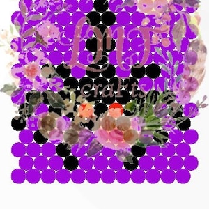 Spider Rhinestone Pen Template