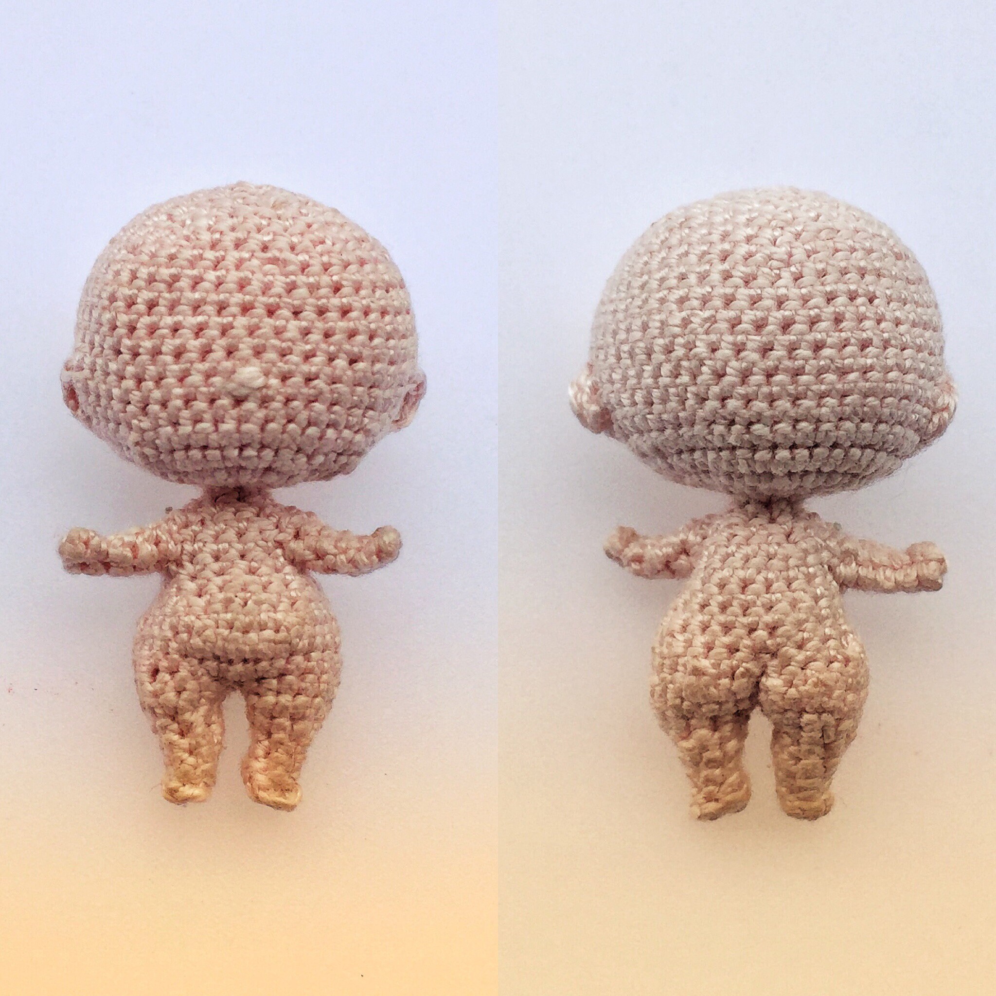 Baby doll crochet pattern. 4 cm 15 inch/Handmade amigurumi Etsy