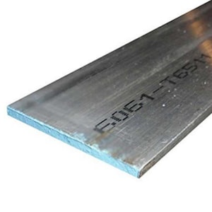 6061-T6511 Aluminum Flat Bar 3/16&quot; x 3&quot; x 12&quot; long