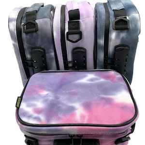 Smell Proof Bag With Combination Lock Tie Dye by DME Distribution