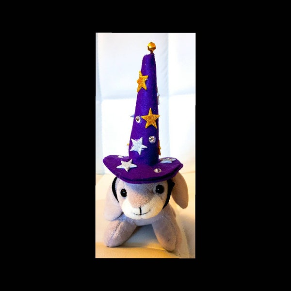 CAPPELLO DA MAGO per RATTI. Costumi di Halloween! Simpatici cappelli da vestire per i tuoi topi. Scatta bellissime foto, crea ricordi, condividi sui social media.