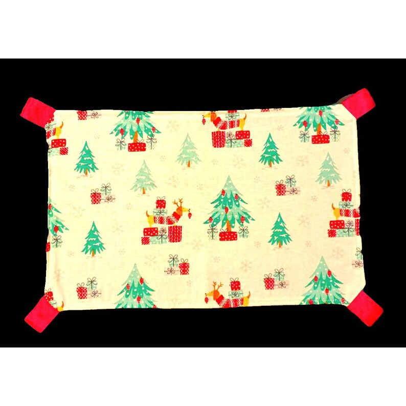 CHRISTMAS DACHSHUND Christmas trees Guinea pigs ferrets traditional Christmas colours Size XL Rat hammock pet hammock For rats gliders