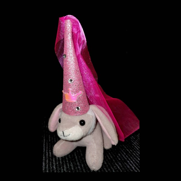 PRINCESS HAT for RATS. Halloween costumes! Cute dress up hats for your ratties. Take beautiful photos, make memories, share on social media.