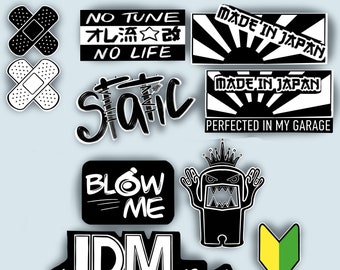 Static Car Sticker Tutorial Static Car Stickers - Etsy