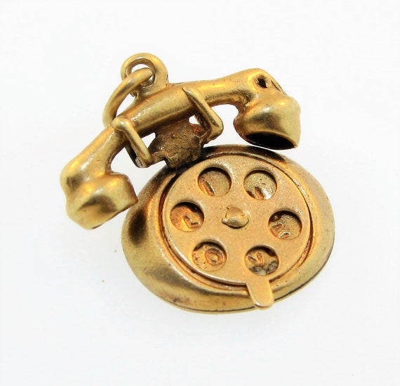 Vintage 1940s Lampl 14k Yellow Gold Rotary Dial M… - image 6