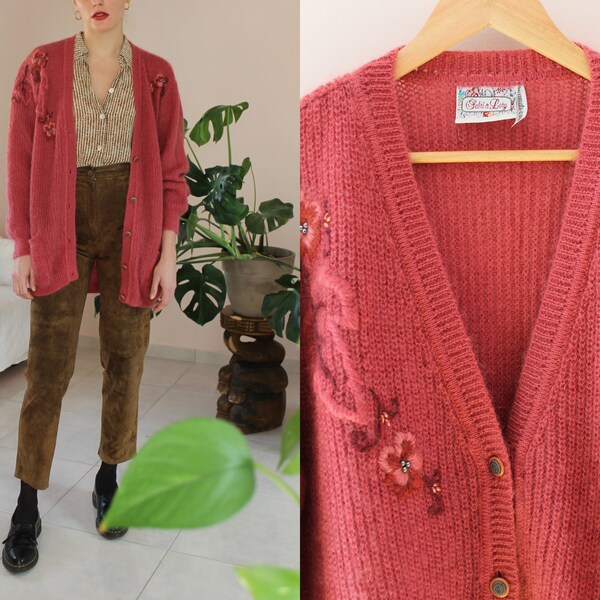 Embellished Cardigan Etsy