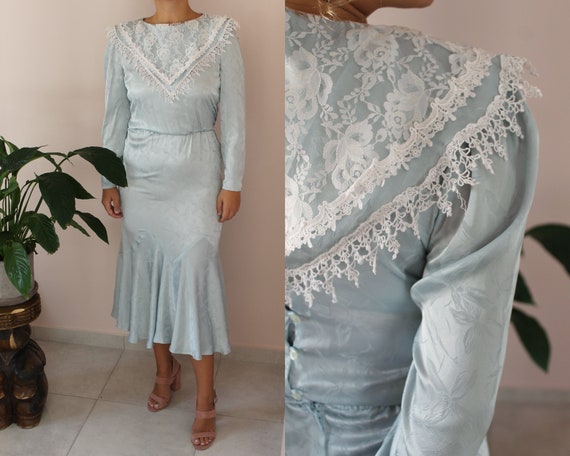Vintage 70s Gunne Sax Prairie Dress by Jessica McC