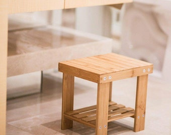 Small Wood Stool Etsy