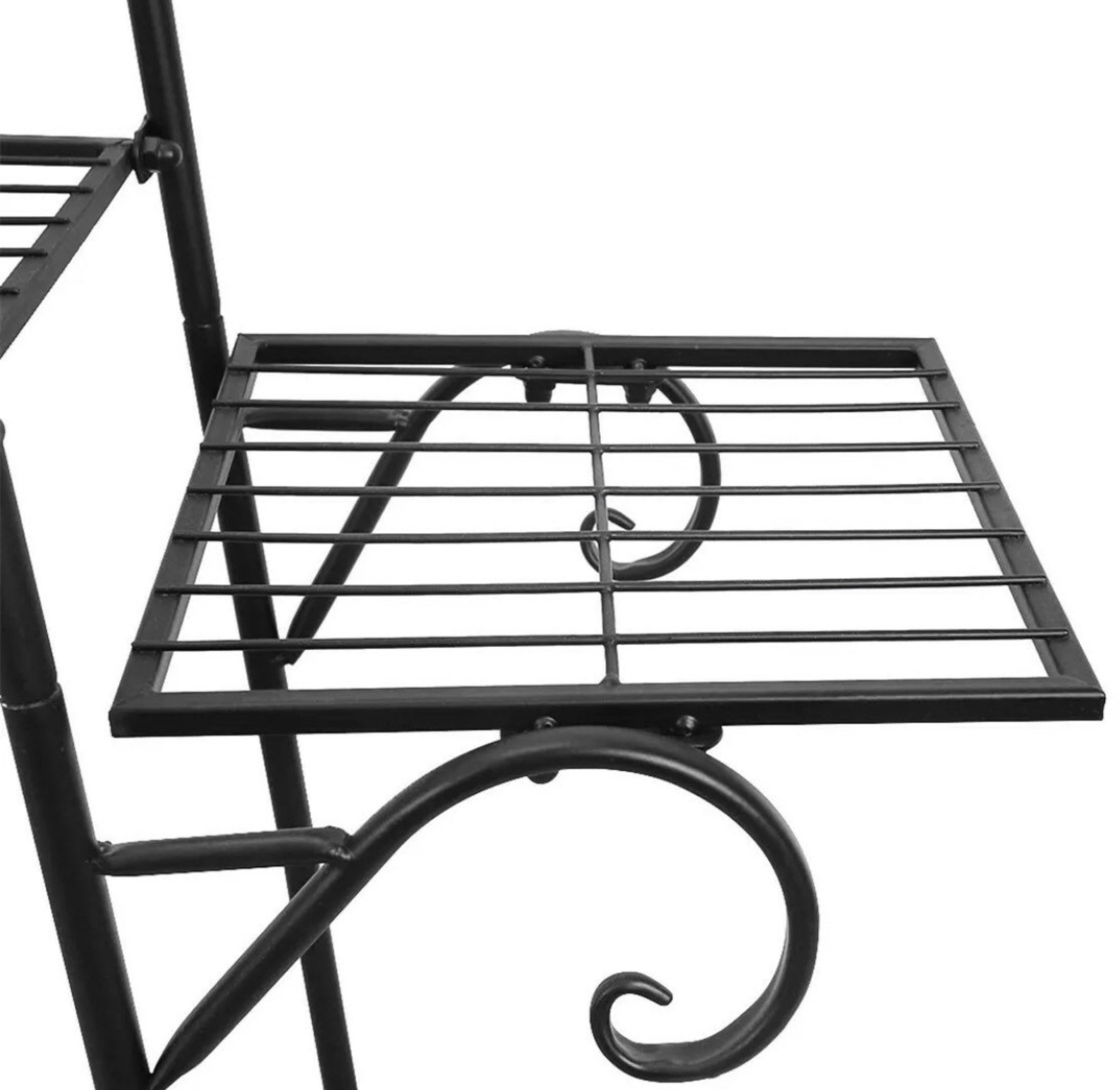 Durable Large Iron Flower Pot Stand Shelves Garden 9 Tiered Etsy