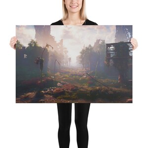 Devil's Grief - 36x24 Horizon Zero Dawn Inspired Art Print