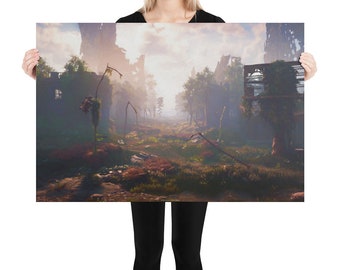 Devil's Grief - 36x24 Horizon Zero Dawn Inspired Art Print