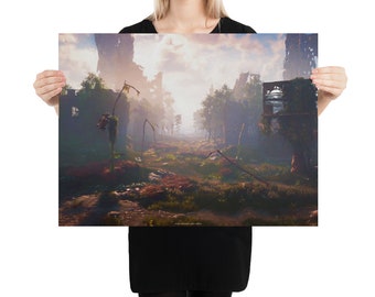Devil's Grief - 24x18 Horizon Zero Dawn Inspired Art Print