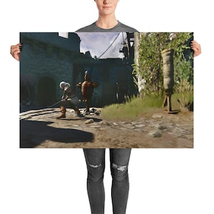 Dreams of Kaer Morhen - 36x24 Art Print