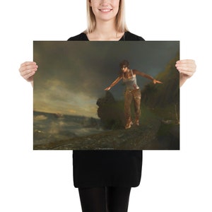 Signs of Life - 24x18 Tomb Raider Inspired Art Print