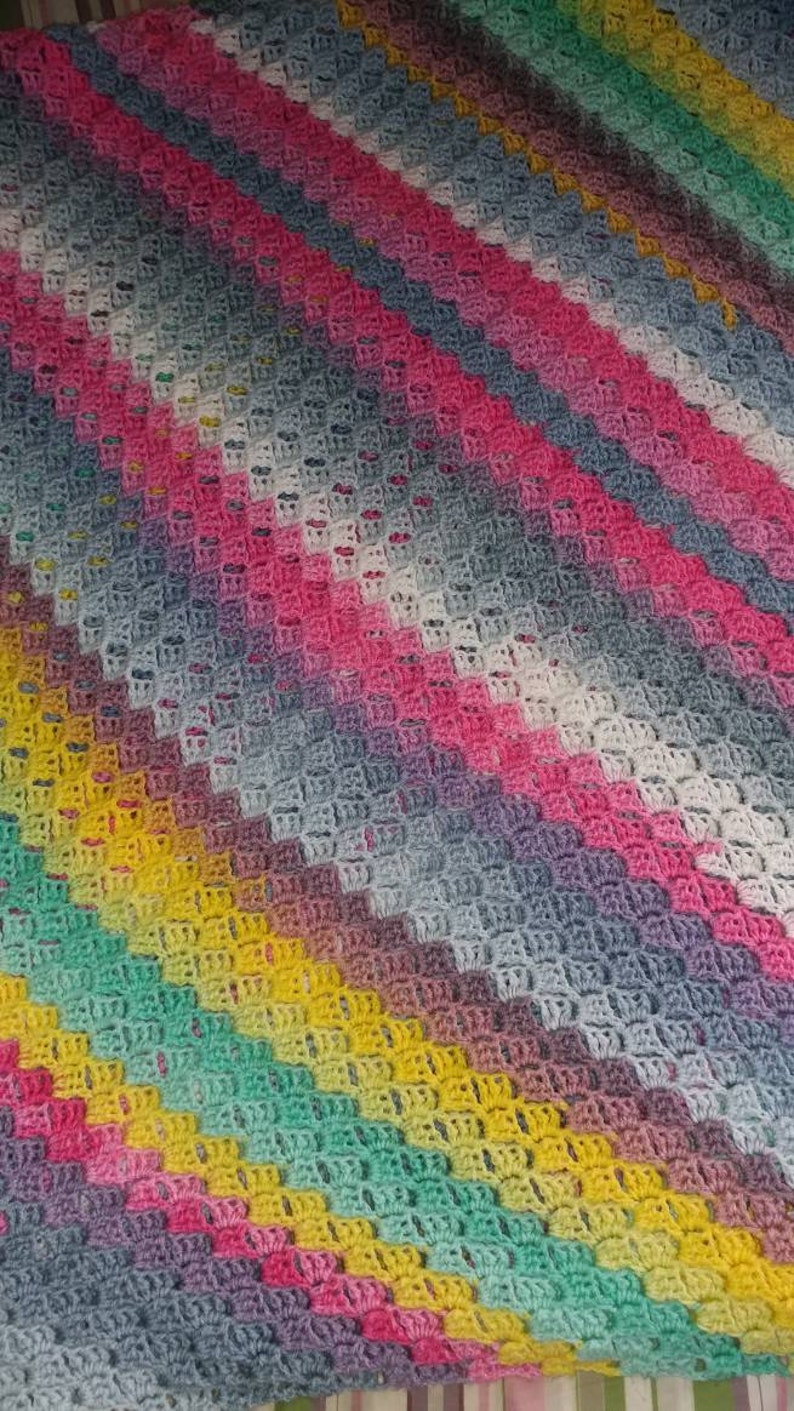 King Size Crochet Blanket Etsy