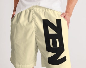 Light Yellow Zen Joggers short for men Activewear