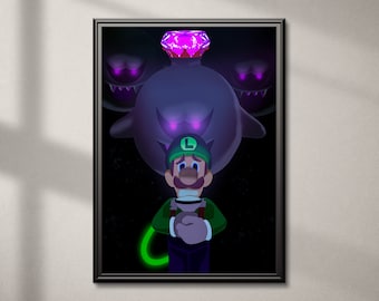 Haunted Luigi Final Boss Poster