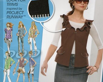 Simplicity 0590 Project Runway Misses Sx 14-22 Sewing Pattern