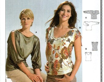 Burda 8356 Blouse Pattern Sz 10-20