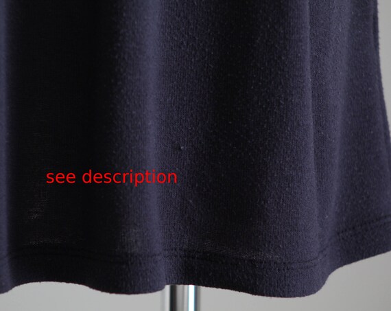 Black Sweater Dress, Womens Micro Mini Dress, Bla… - image 8