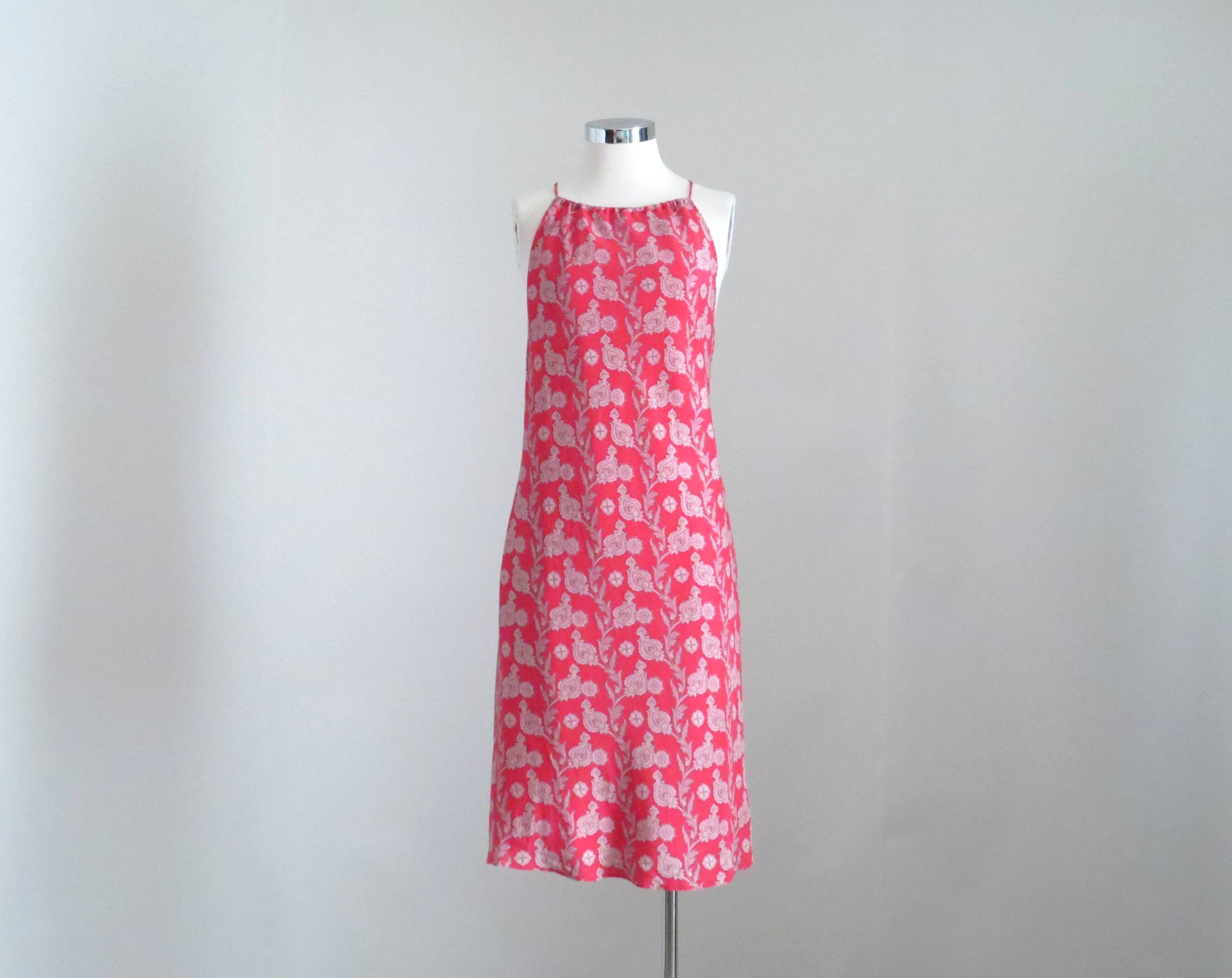 Vintage GAP Dress Womens Silk Bandana 