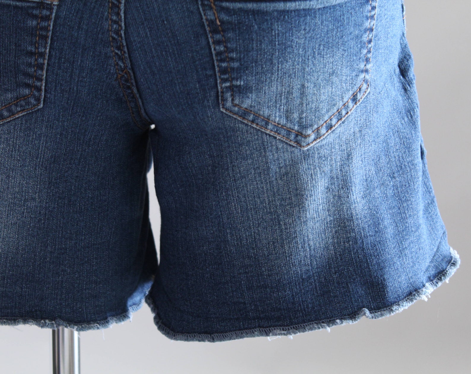 Y2K Overall Shorts Womens Dark Denim Bib Shorts 2000s Blue Etsy