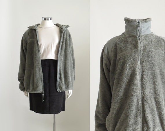 oversized fleece jacket