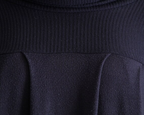 Black Sweater Dress, Womens Micro Mini Dress, Bla… - image 7