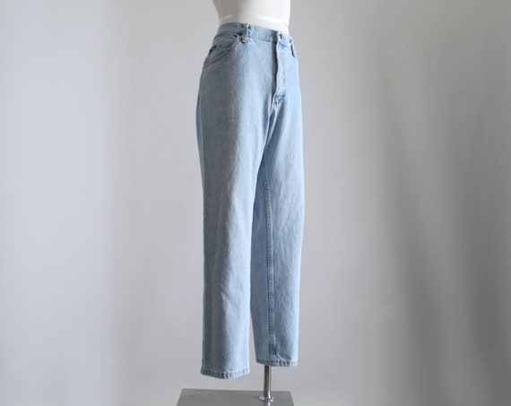 90s Baggy Jeans, Vintage Lee Jeans, Y2K Loose Jea… - image 6