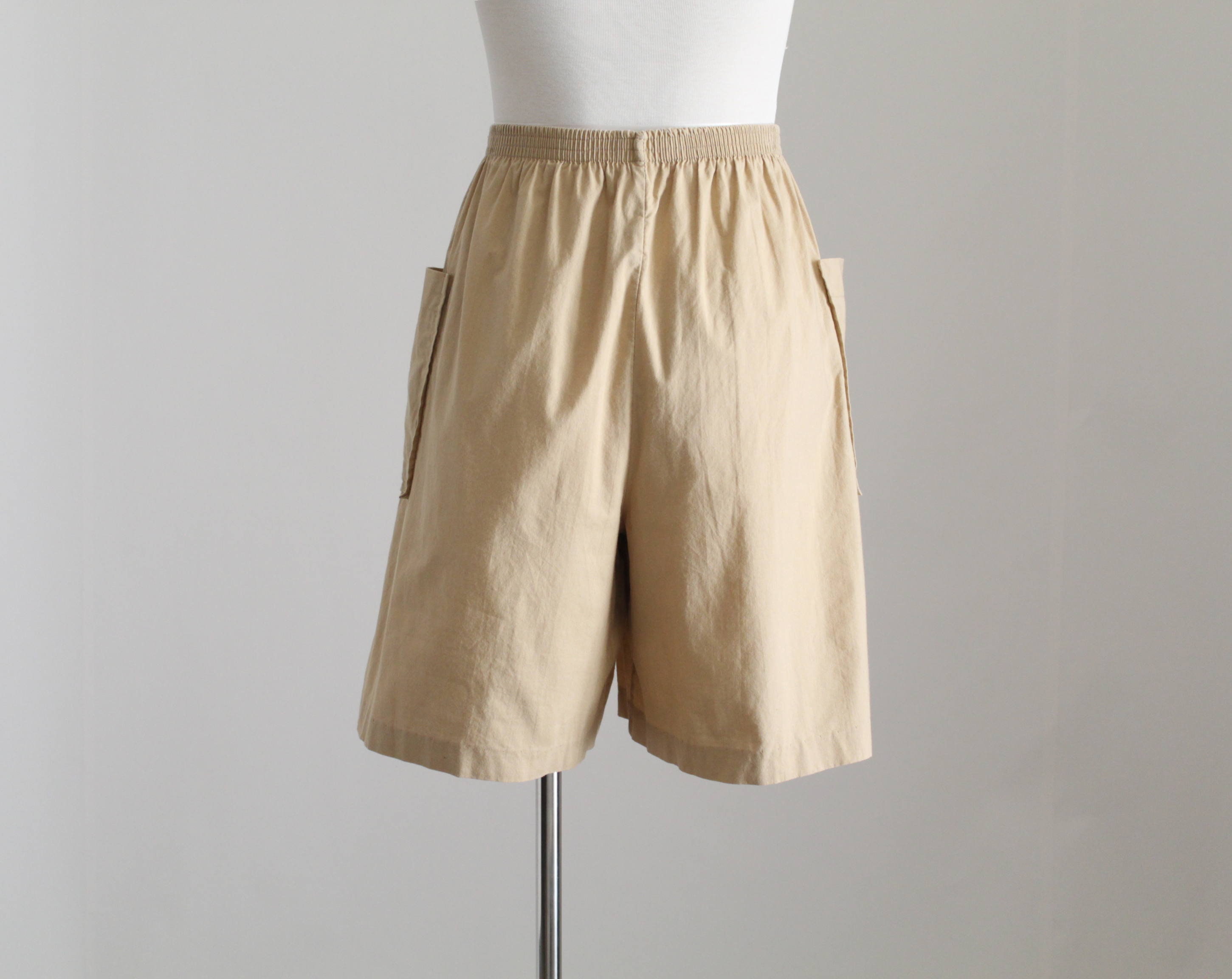 Womens Cargo Shorts Baggy Shorts Long Shorts Khaki Bermuda | Etsy