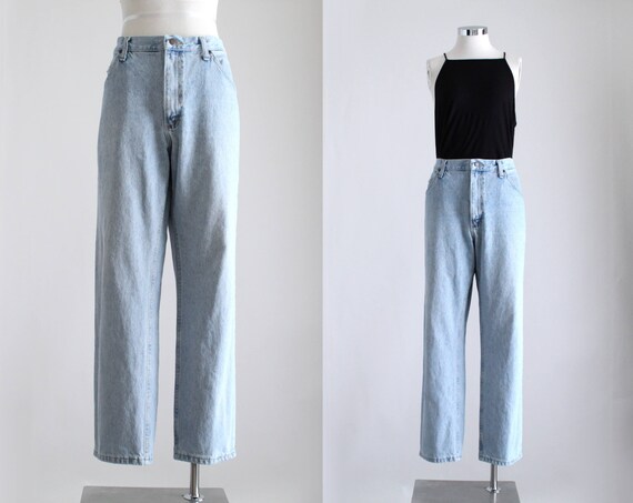 90s Baggy Jeans, Vintage Lee Jeans, Y2K Loose Jea… - image 1