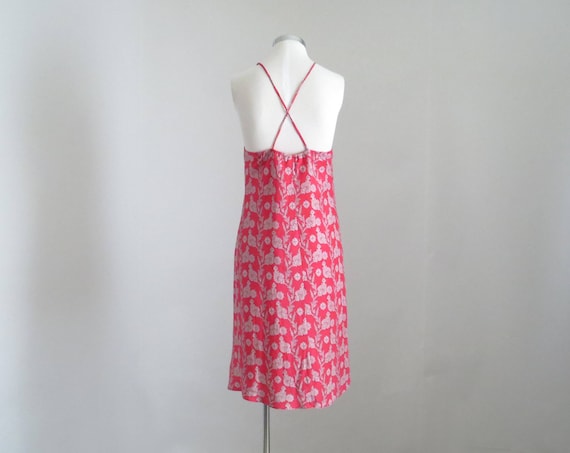 Vintage GAP Dress, Womens 90s Bandana Dress, Apro… - image 7