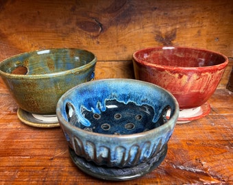 Handmade Ceramic Berry Bowl