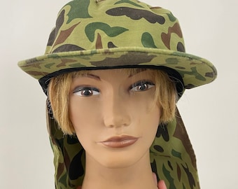 Vintage camo duck hunting style hat