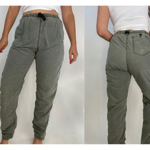 Gramicci Grey Pants Vintage 90s Jogger Nylon Climbing Hiking