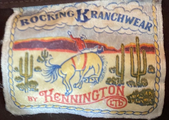 Vintage Cowboy Shirt Rocking K Ranchwear by Kenni… - image 5