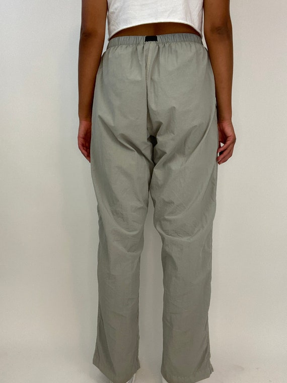 Gramicci Grey Pants vintage 90s Jogger Nylon clim… - image 4