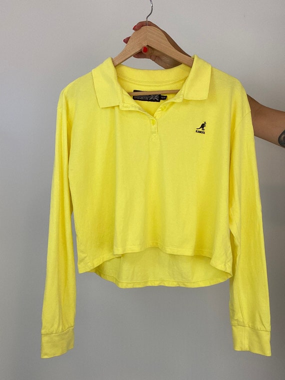Vintage cropped polo shirt cheap