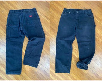 Vintage Dickies 874 Work Pants – Black – Made in USA | Classic