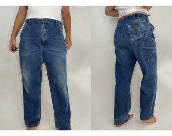 90〜00s Carhartt painter denim pants 90〜00s Carhartt painter denim pants Vintage 90s Carhartt Denim