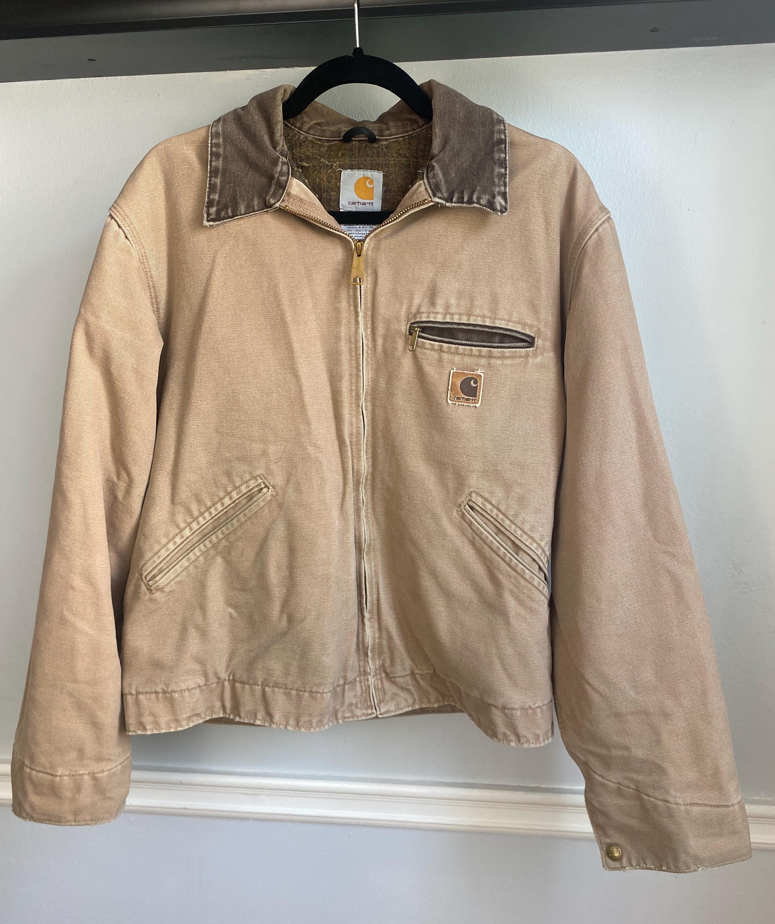 Carhartt Blanket Lined Detroit Jacket - Etsy Sweden