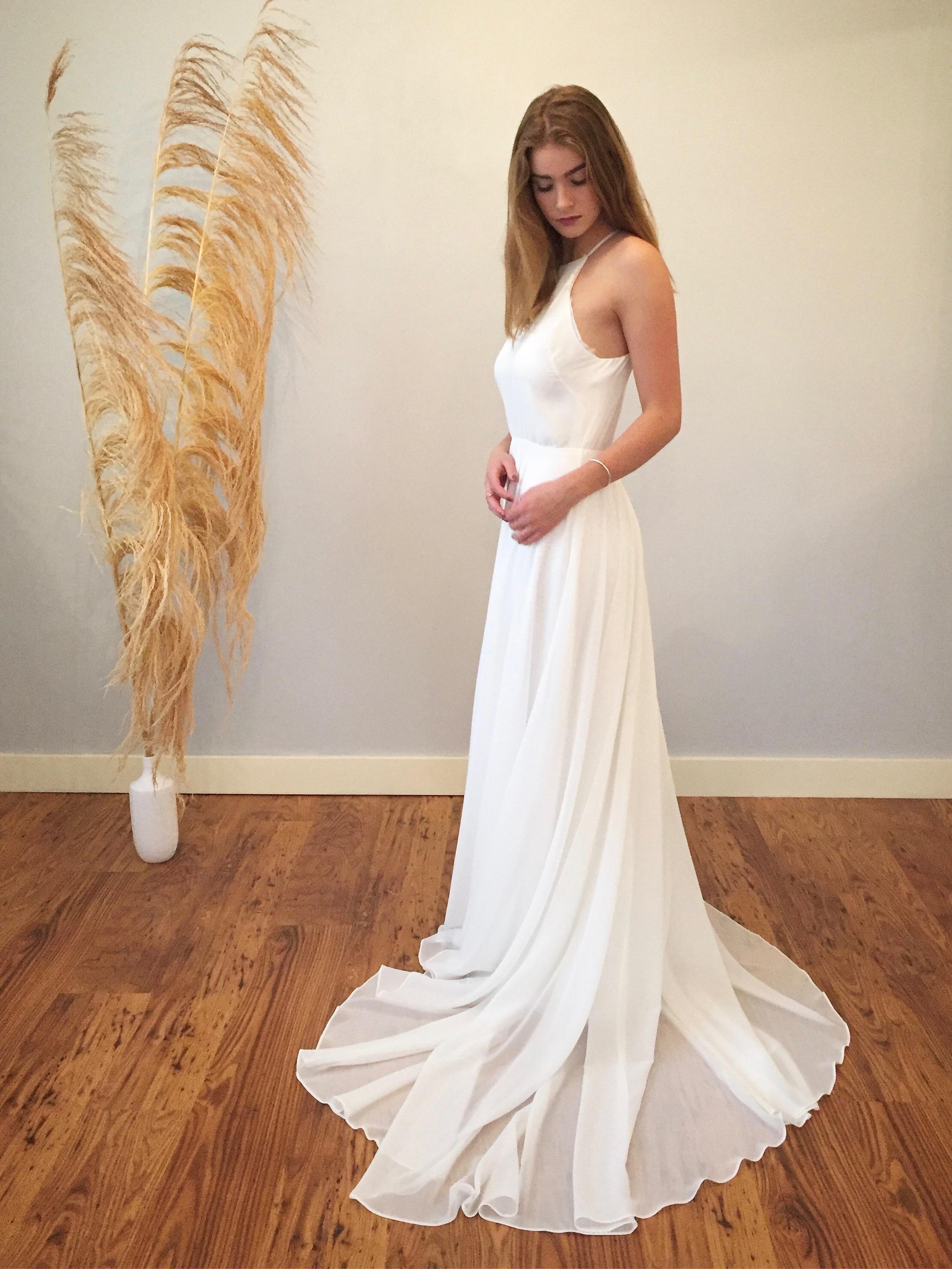 Peekaboo Lace Wedding Dress - Etsy Canada
