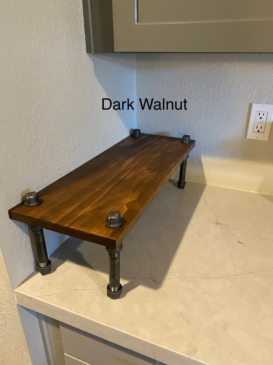 8 Counter Top Shelf Counter Shelf Accessory Kitchen Space Etsy