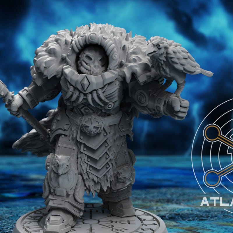 Fantasy Kitbashing Fantasy Wolf Priest - Etsy
