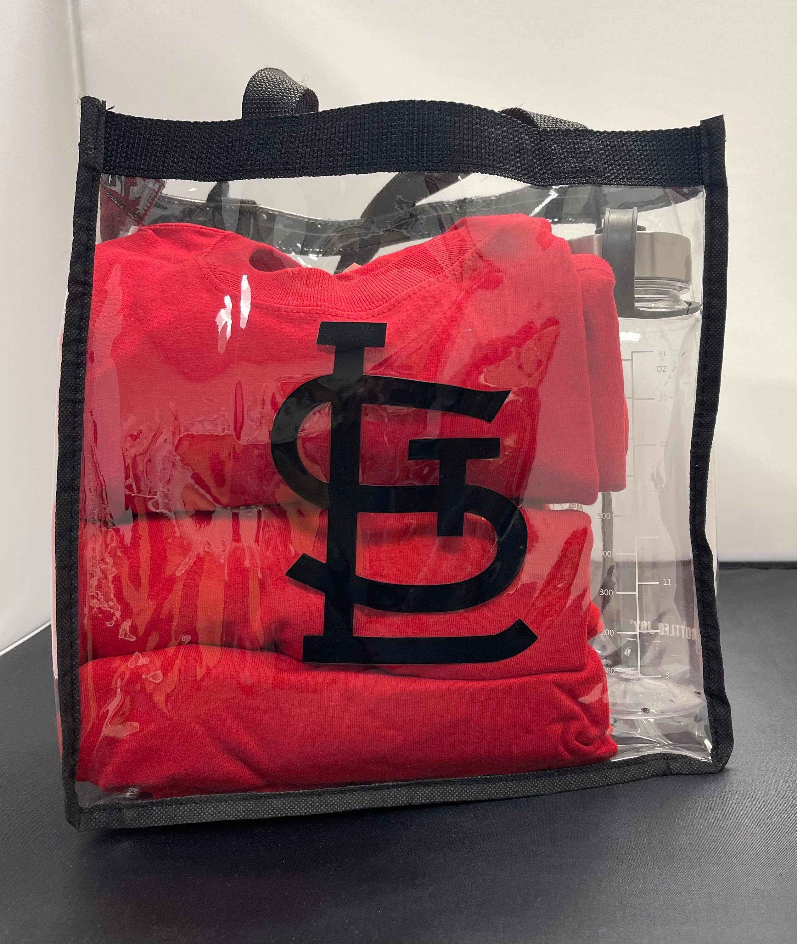 St. Louis Cardinals Clear Messenger Bag