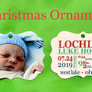 Personalized Christmas Ornaments! Baby’s First Christmas! Perfect Gift!!!